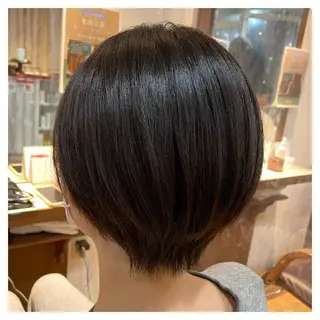 ショート カラー 🦖稲葉菜月🦖 異動しましたのヘアスタイル
