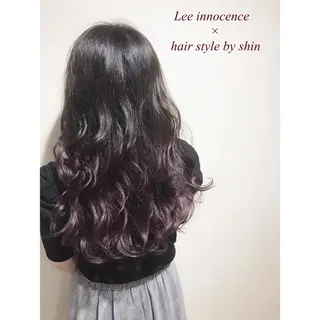 ロング カラー パーマ カラー/髪質改善スペ シャリスト宮本　伸一のヘアスタイル