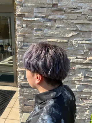 ショート カラー メンズ 諸岡 玲のヘアスタイル