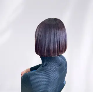 ミディアム Bear Fruit 新潟店所属・美髪矯正／ 山田　千里のヘアスタイル