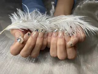 ロング 川端 優のネイルデザイン