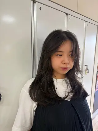 セミロング CREA渋沢 モデル募集🌺アイナのヘアスタイル