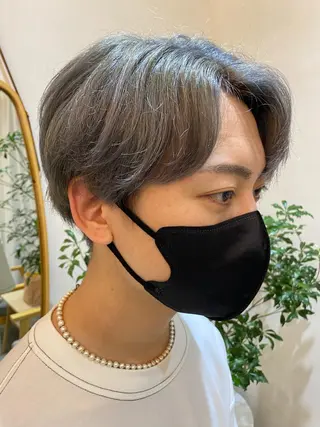 メンズ 透明感/艶髪/ 石山浩二のヘアスタイル