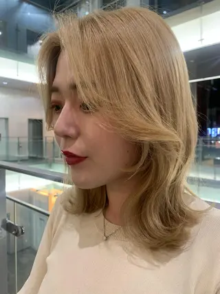 カラー 🎀韓国/髪質改善 長野美和🎀のヘアスタイル