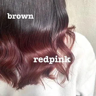 セミロング カラー ハイトーンカラー 🍬Rinka🍬のヘアスタイル