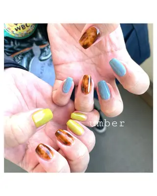 ネイル umber 三茶1分のネイルデザイン