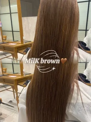 ロング カラー ⭐️髪質改善/ 透明感カラーrikuのヘアスタイル
