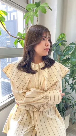 ロング m a y aのヘアスタイル
