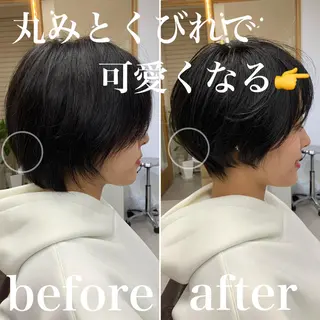 ショート ショート、ボブ特化 長島智彦のヘアスタイル