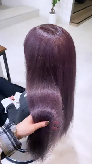 カラー amoretto 🩶るのんのヘアスタイル