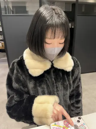 ショート カラー MIES amane(アマネ)のヘアスタイル