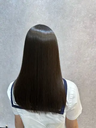 ロング 🔸縮毛矯正/髪質 改善カラー石崎🔸のヘアスタイル