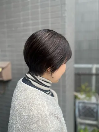 ショート カラー 💠西山果琳💠 マツパモデル募集のヘアスタイル