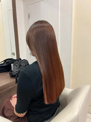 ロング カラー ✨髪質改善・縮毛矯正 専門美容室マーベルのヘアスタイル