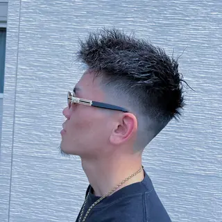 ショート パーマ メンズ Cut House Shiomi所属・🔥メンズ専門🔥 Ayutoのヘアスタイル