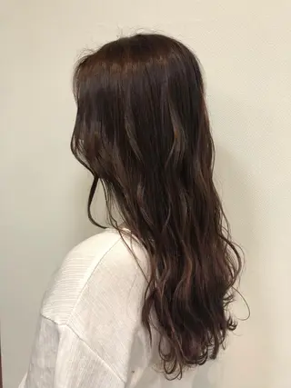 ロング カラー ヘアアレンジ ❣️倉敷❣️美髪 カラー能登一成のヘアスタイル