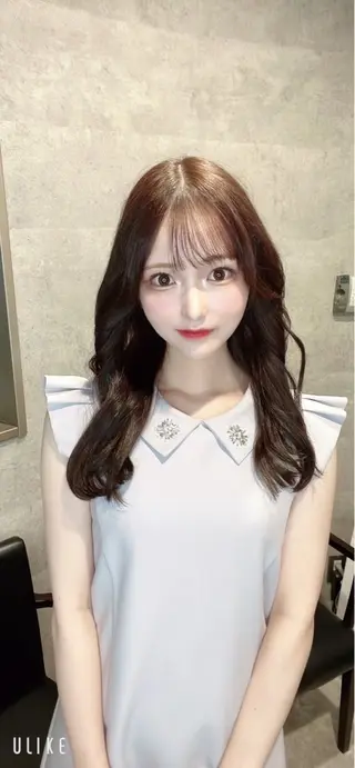 ロング カラー ダブルカラー 新宿のヘアスタイル