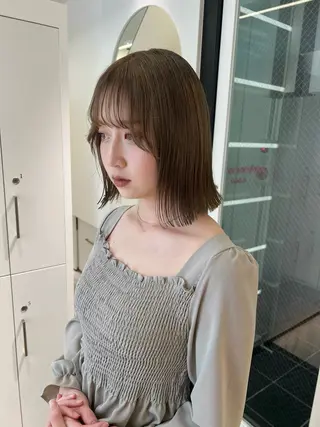 ミディアム カラー Parve  Mix /板野妃莉のヘアスタイル