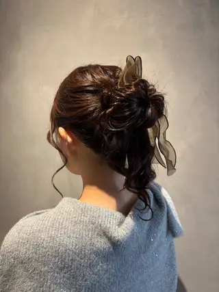 ヘアアレンジ 長瀬 友唯のヘアスタイル