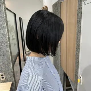 ミディアム ヘアテラス エムナラテンのヘアスタイル