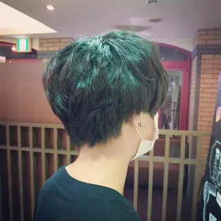 ショート パーマ メンズ 🐺一ノ瀬 凌 / デザインウルフ🐺のヘアスタイル