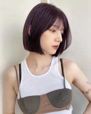 カラー Côte所属・ショート/ボブカット ゆい/Côte表参道のヘアスタイル