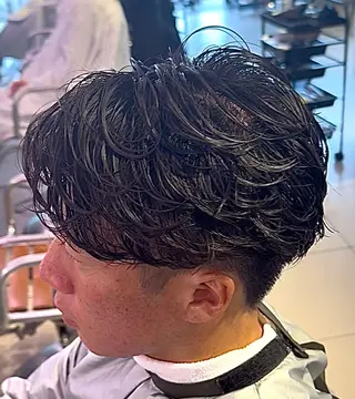 ショート パーマ メンズ 原宿/レディー スカット/内田優希のヘアスタイル