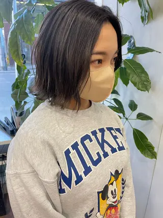 ミディアム カラー NiL所属・藤浪 駿のヘアスタイル