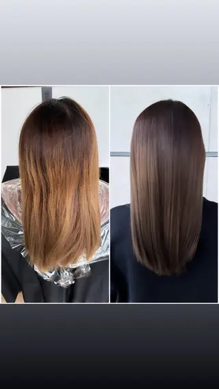 ロング カラー 椎葉 祐也のヘアスタイル