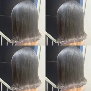 ミディアム カラー レイヤー×髪質改善 マネージャー安藤光司のヘアスタイル