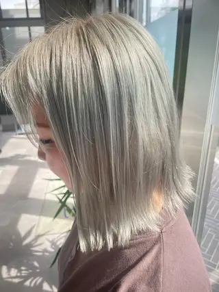 ミディアム カラー 暖色系カラー 🌼Kana🌼のヘアスタイル