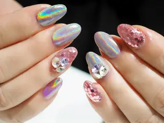 ロング ネイル 三原 裕紀のマツエク・マツパデザイン