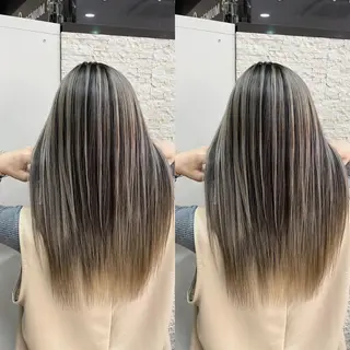 セミロング Y Uのヘアスタイル