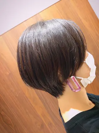 ショート カラー GO TODAY SHAiRE SALON キラリトギンザ店所属・🐱higajo🐱 比嘉門(ヒガジョウ)のヘアスタイル