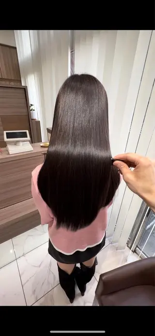 ロング カラー レイヤー×韓国 🇰🇷鈴木啓太のヘアスタイル