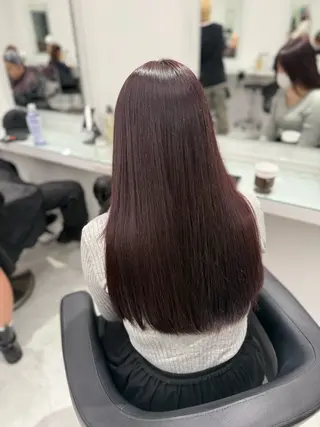 カラー ブリーチなし透明感 💗RYOTAのヘアスタイル