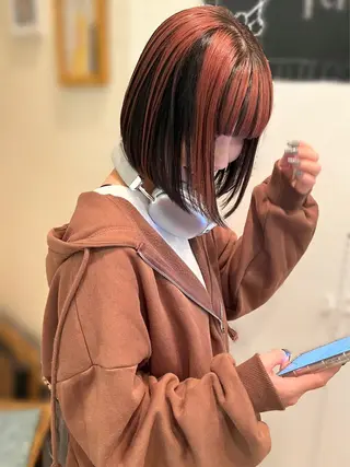 ショート カラー NYNY☃️上新庄 ❄️石川瑠青のヘアスタイル