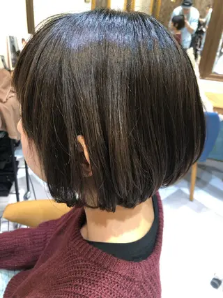 ショート 髪質改善縮毛矯正 リピートNo.1米倉のヘアスタイル