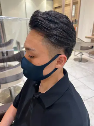 メンズ 顔周り/韓国レイヤー junkaのヘアスタイル