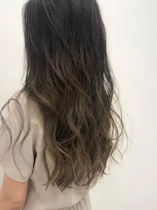ロング カラー ヘアアレンジ 似合わせ専門美容師 なかじまのヘアスタイル