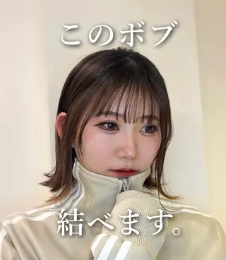 ショート ボブ✂︎ 平野由佳♥️のヘアスタイル