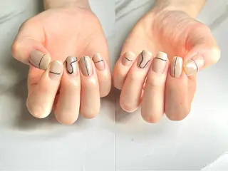セミロング ネイリスト シンのネイルデザイン
