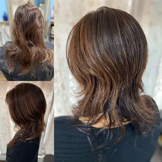 ロング パーマ ゴトウ エイイチのヘアスタイル