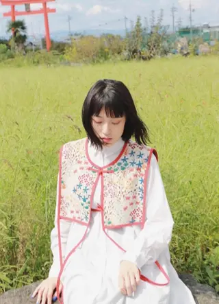 ミディアム ショート／ボブ／柳津 いくらまゆのヘアスタイル