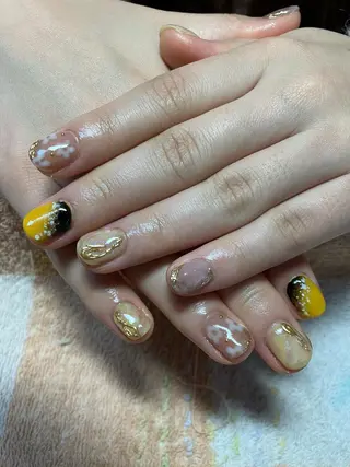 ネイル rukianail 新里のネイルデザイン