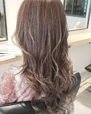 ロング カラー arrow🖤 もえみのヘアスタイル