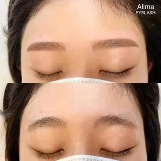 アイブロウ Allma eyeのマツエク・マツパデザイン