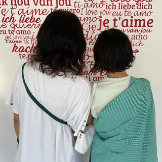 ミディアム パーマ CREAPY所属・CREAPY　日向野 利菜のヘアスタイル