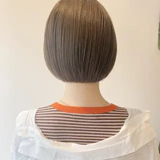 ショート ボブ韓国風レイヤー 髪質改善/畠中ケントのヘアスタイル