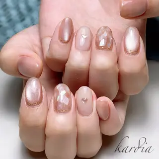 ネイル καρδιά -ｶﾙﾃﾞｨｱ-のネイルデザイン